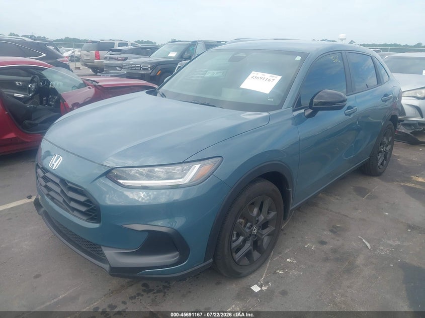 2025 Honda Hr-v VIN 3CZRZ1H5XSM724744 IAAI salvage auction — REAR END, Salvage Title, sold $11,500 on 2026-08-19 (photo 2)
