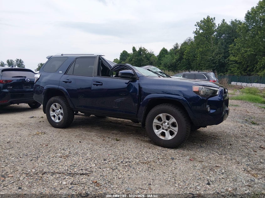 2016 Toyota 4runner VIN JTEBU5JR0G5349076 IAAI salvage auction — ROOF, Salvage - Greater Than 75% (Maryland), sold $5,400 on 2026-08-02 (photo 1)
