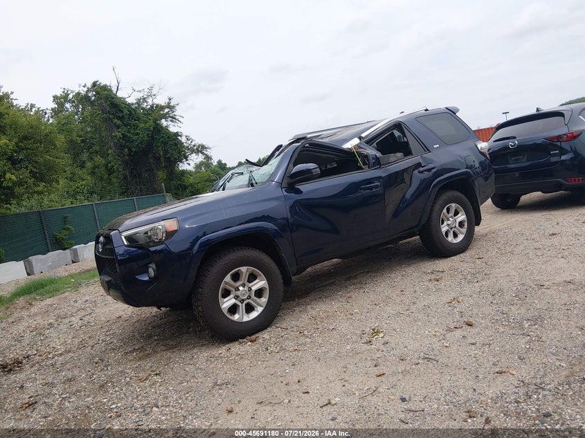 2016 Toyota 4runner VIN JTEBU5JR0G5349076 IAAI salvage auction — ROOF, Salvage - Greater Than 75% (Maryland), sold $5,400 on 2026-08-02 (photo 2)