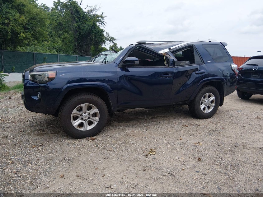 2016 Toyota 4runner VIN JTEBU5JR0G5349076 IAAI salvage auction — ROOF, Salvage - Greater Than 75% (Maryland), sold $5,400 on 2026-08-02 (photo 6)