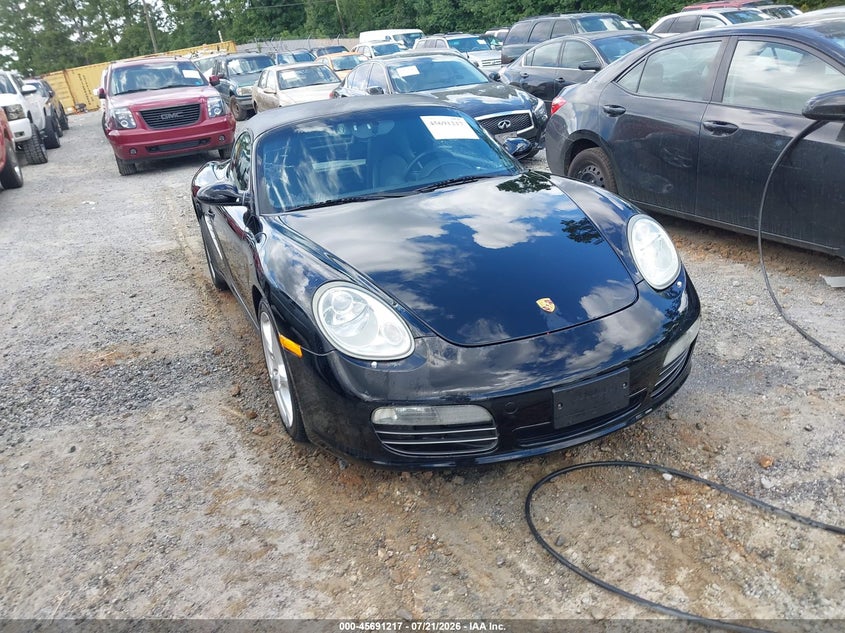 2006 Porsche Boxster VIN WP0CB29886U730252 IAAI salvage auction — SIDE, Clear (Pennsylvania), sold $3,000 on 2026-07-28 (photo 1)