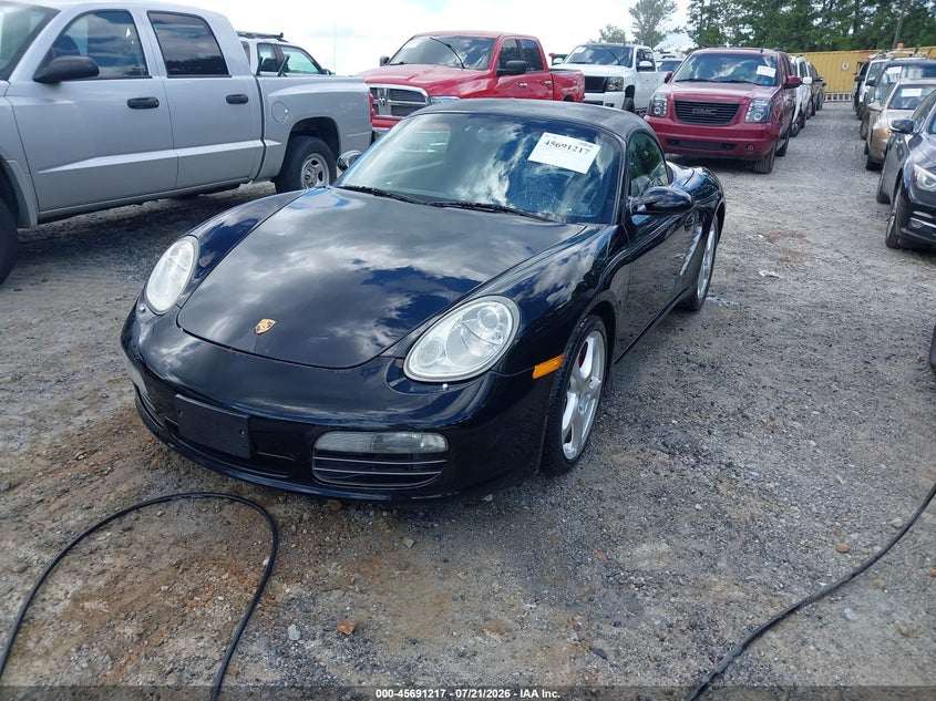 2006 Porsche Boxster VIN WP0CB29886U730252 IAAI salvage auction — SIDE, Clear (Pennsylvania), sold $3,000 on 2026-07-28 (photo 2)