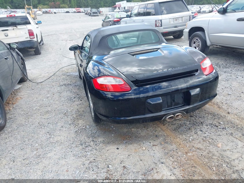 2006 Porsche Boxster VIN WP0CB29886U730252 IAAI salvage auction — SIDE, Clear (Pennsylvania), sold $3,000 on 2026-07-28 (photo 3)