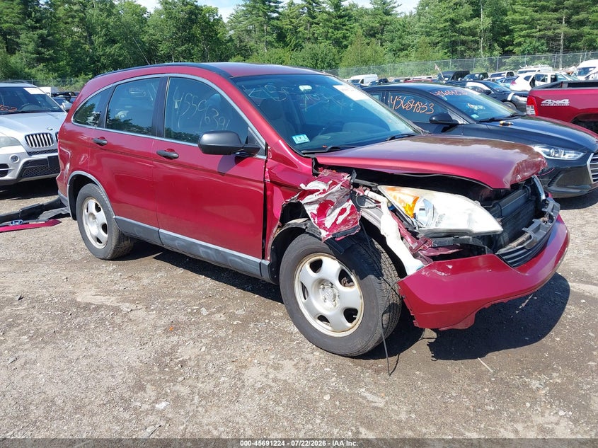 2007 Honda Cr-v VIN JHLRE48367C064344 IAAI salvage auction — FRONT END, Clear (Massachusetts), sold $1,900 on 2026-07-31 (photo 1)