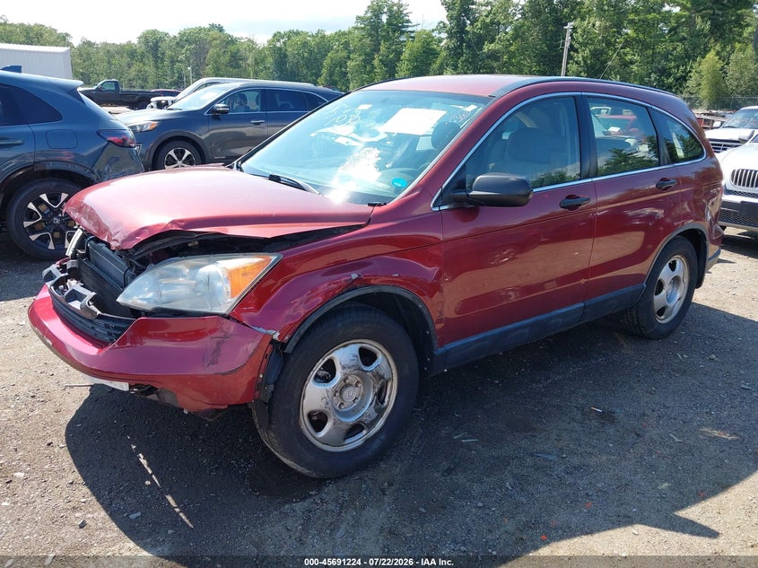 2007 Honda Cr-v VIN JHLRE48367C064344 IAAI salvage auction — FRONT END, Clear (Massachusetts), sold $1,900 on 2026-07-31 (photo 2)