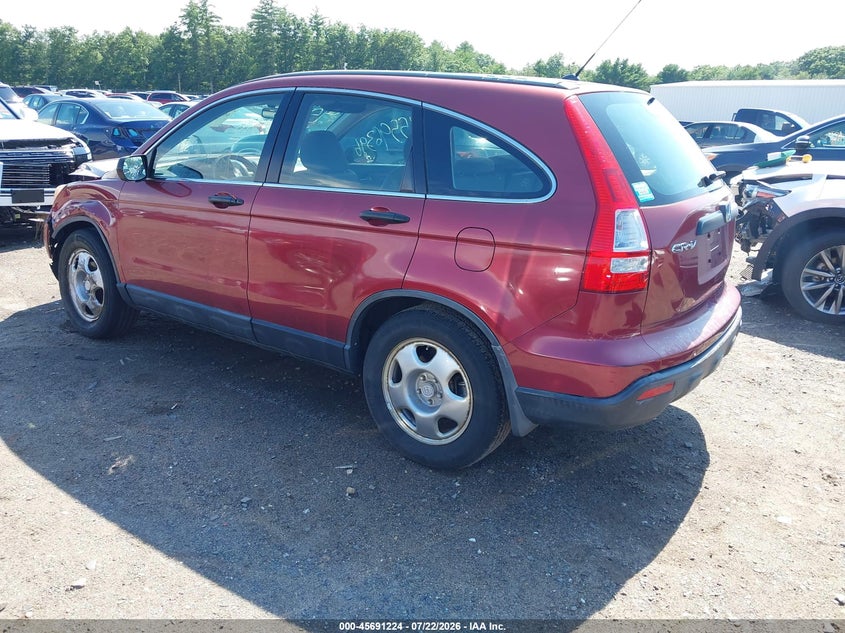 2007 Honda Cr-v VIN JHLRE48367C064344 IAAI salvage auction — FRONT END, Clear (Massachusetts), sold $1,900 on 2026-07-31 (photo 3)