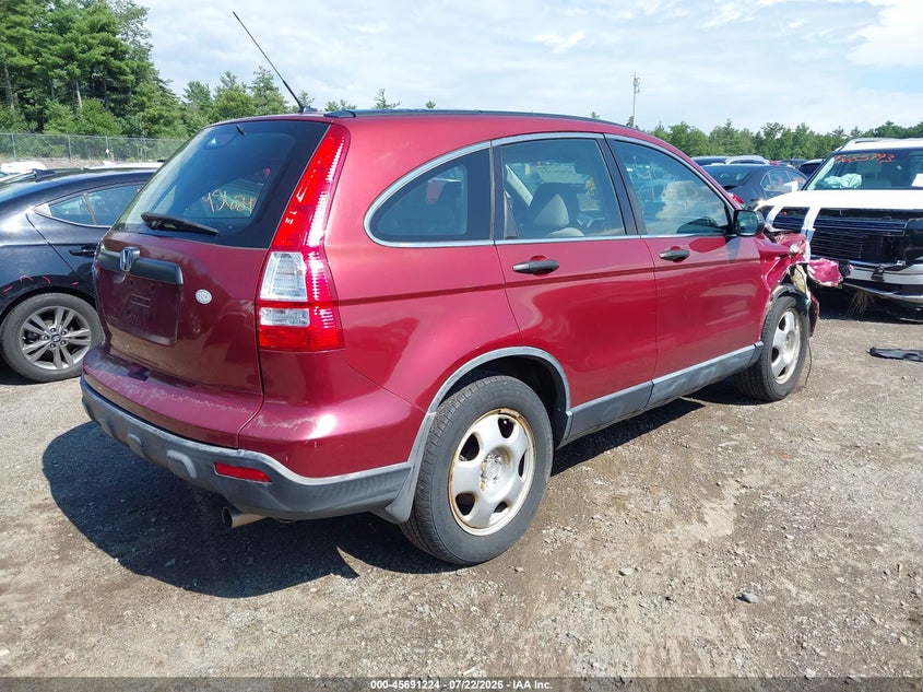 2007 Honda Cr-v VIN JHLRE48367C064344 IAAI salvage auction — FRONT END, Clear (Massachusetts), sold $1,900 on 2026-07-31 (photo 4)