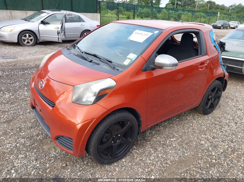 2014 Scion Iq VIN JTNJJXB00EJ026926 IAAI salvage auction — FRONT & REAR, Salvage Title, sold $1,100 on 2026-07-31 (photo 2)
