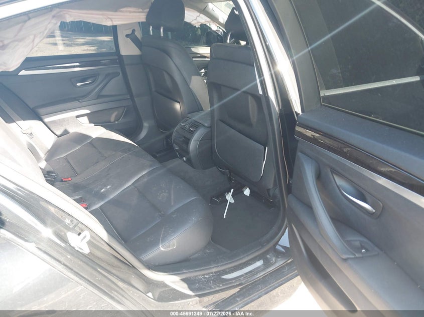 2014 BMW 5er VIN WBA5A7C53ED613908 IAAI salvage auction — LEFT SIDE, Rebuildable (Florida), sold $1,100 on 2026-08-17 (photo 8)