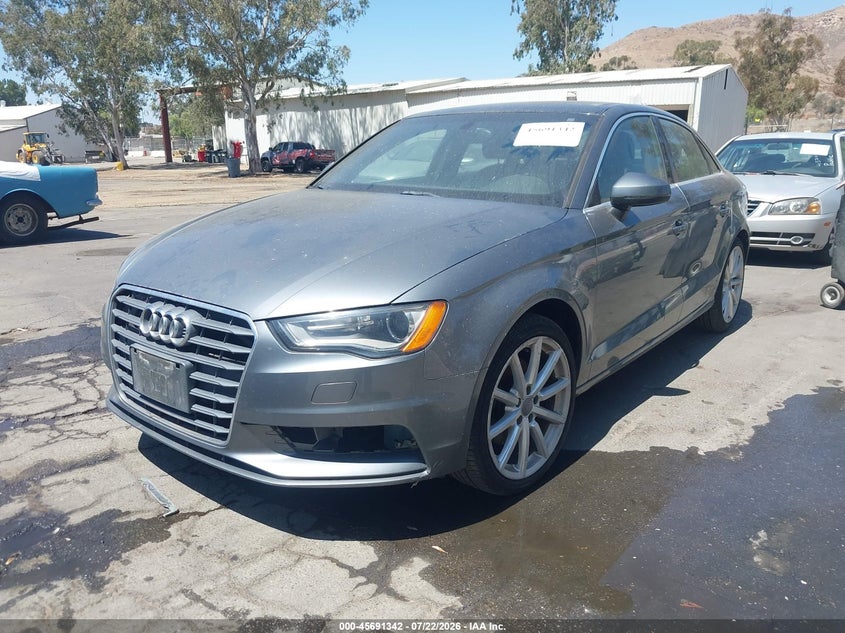 2015 Audi A3 VIN WAUACGFF2F1107583 IAAI salvage auction — NORMAL WEAR, Clear - Dealer Only (California), sold $725 on 2026-07-28 (photo 2)