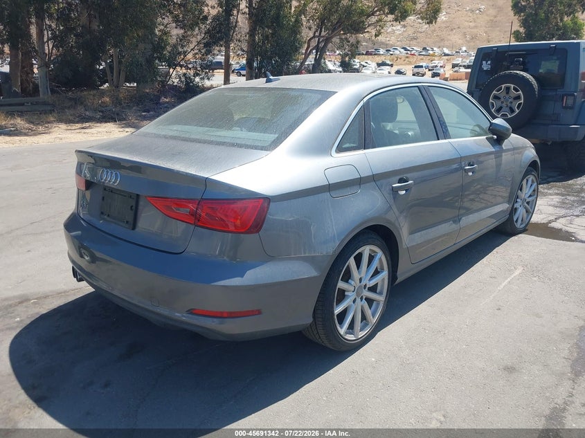 2015 Audi A3 VIN WAUACGFF2F1107583 IAAI salvage auction — NORMAL WEAR, Clear - Dealer Only (California), sold $725 on 2026-07-28 (photo 4)