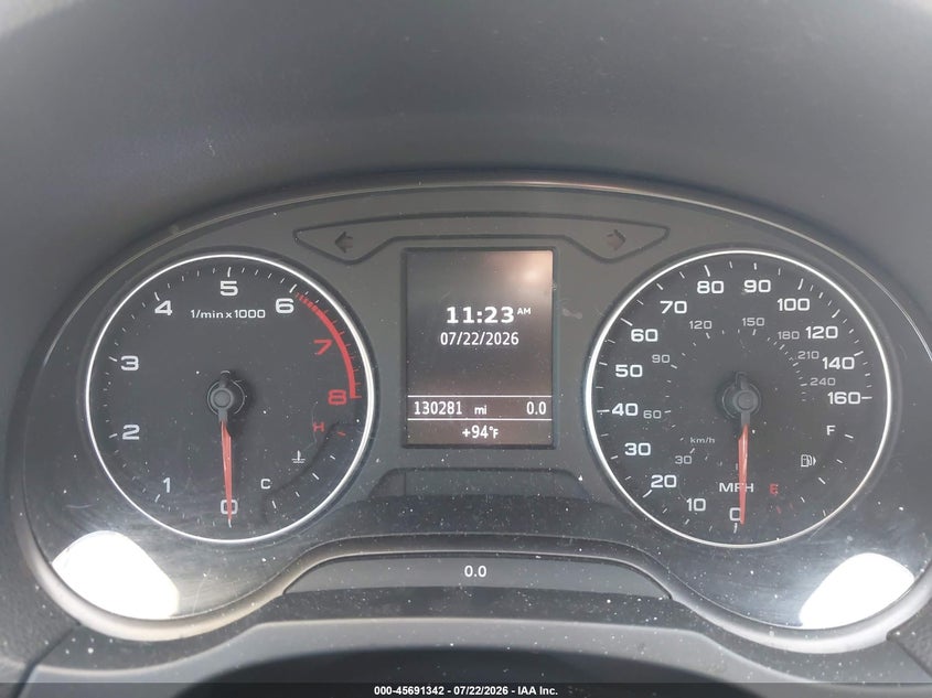 2015 Audi A3 VIN WAUACGFF2F1107583 IAAI salvage auction — NORMAL WEAR, Clear - Dealer Only (California), sold $725 on 2026-07-28 (photo 7)