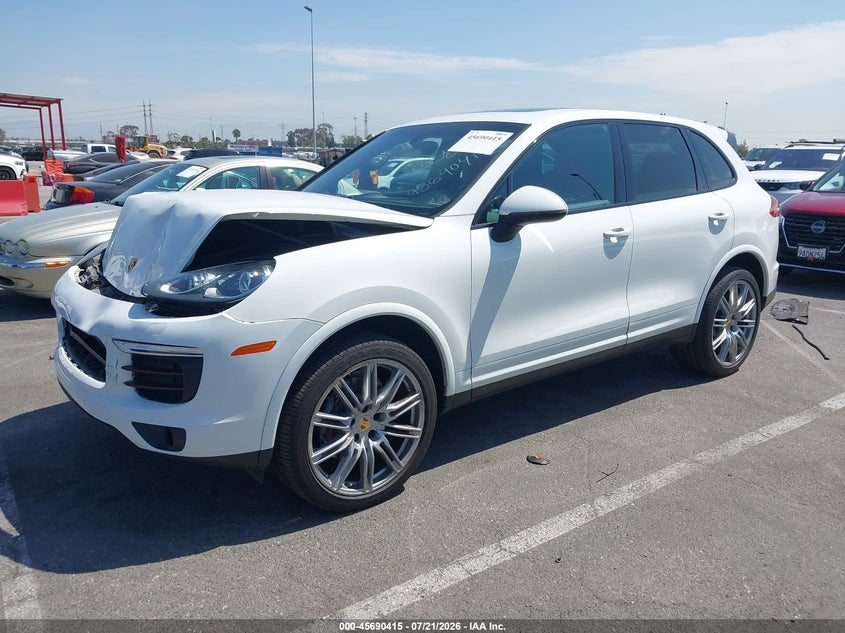 2018 Porsche Cayenne VIN WP1AA2A21JKA02888 IAAI salvage auction — NORMAL WEAR, Salvage Title, sold $9,300 on 2026-08-06 (photo 2)