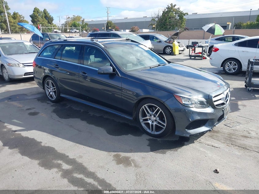 2014 Mercedes-benz E-klasse VIN WDDHH8JB4EA791473 IAAI salvage auction — NORMAL WEAR, App For Dup Clear (California), sold $1,600 on 2026-08-03 (photo 1)