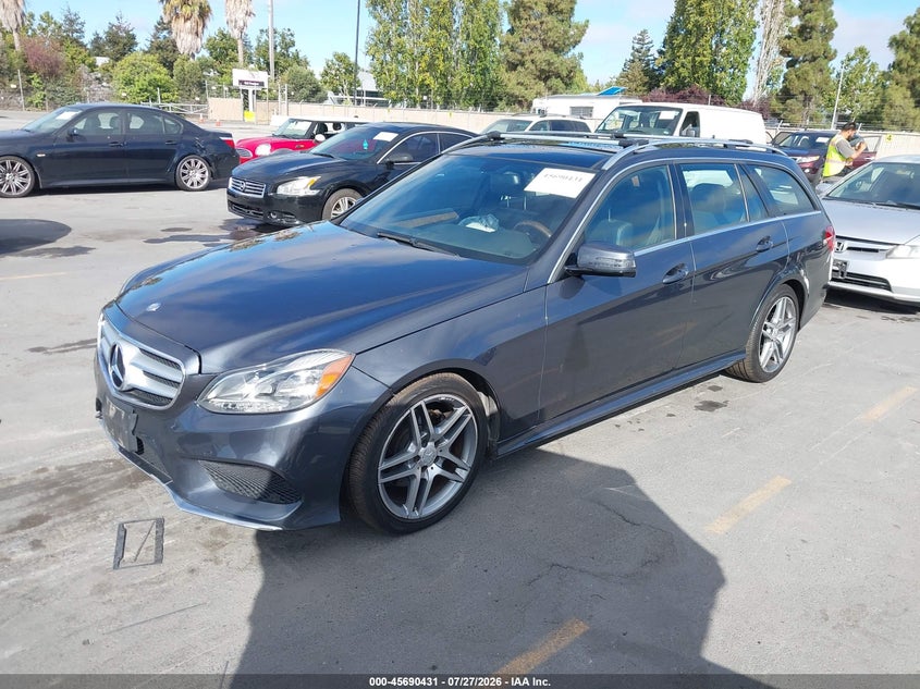 2014 Mercedes-benz E-klasse VIN WDDHH8JB4EA791473 IAAI salvage auction — NORMAL WEAR, App For Dup Clear (California), sold $1,600 on 2026-08-03 (photo 2)