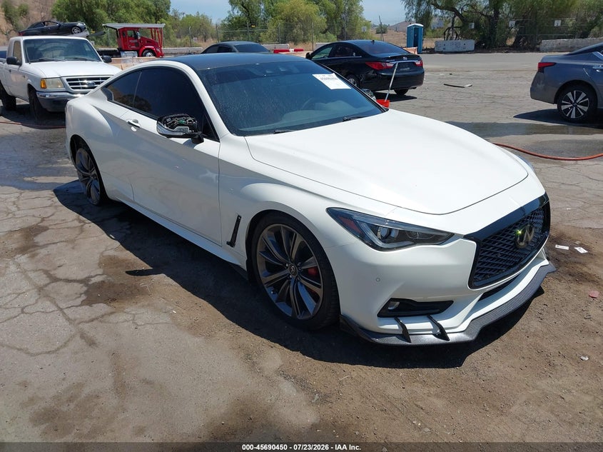 2021 Infiniti Q60 VIN JN1FV7LL9MM560112 — IAAI salvage auction photo