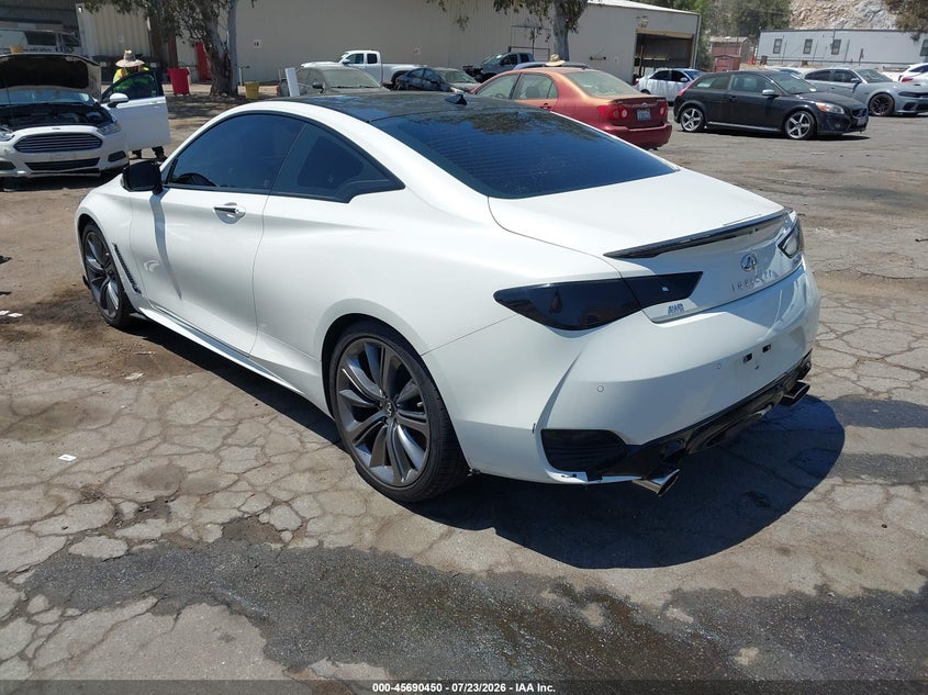 2021 Infiniti Q60 VIN JN1FV7LL9MM560112 IAAI salvage auction — THEFT, Salvage Title, sold $14,200 on 2026-08-18 (photo 3)