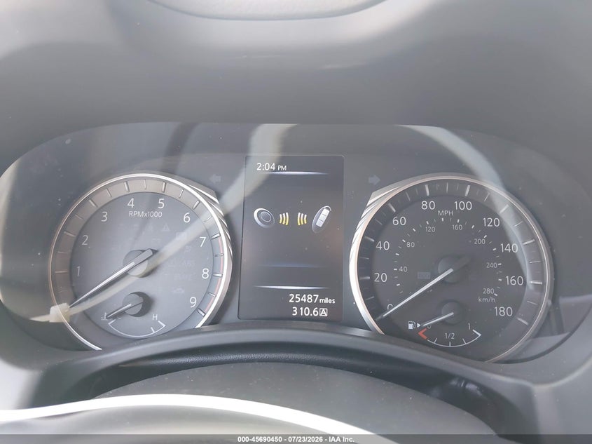2021 Infiniti Q60 VIN JN1FV7LL9MM560112 IAAI salvage auction — THEFT, Salvage Title, sold $14,200 on 2026-08-18 (photo 7)