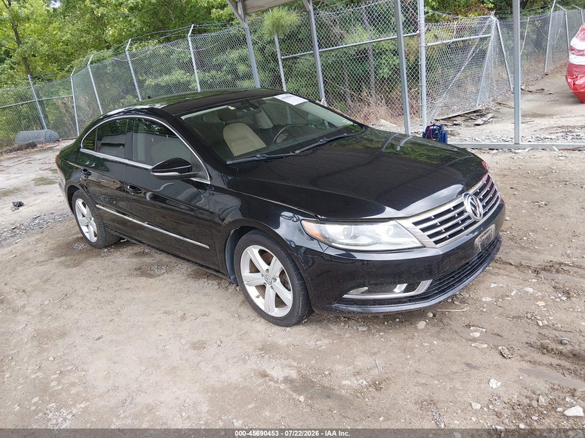 2013 Volkswagen Passat cc VIN WVWBP7ANXDE557997 IAAI salvage auction — NORMAL WEAR, Clear (Virginia), sold $25 on 2026-07-28 (photo 1)