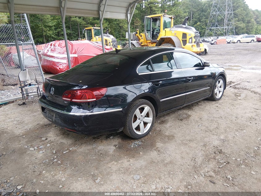 2013 Volkswagen Passat cc VIN WVWBP7ANXDE557997 IAAI salvage auction — NORMAL WEAR, Clear (Virginia), sold $25 on 2026-07-28 (photo 4)