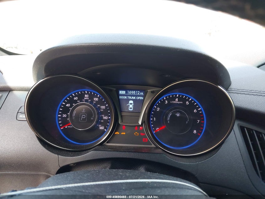 2014 Hyundai Genesis VIN KMHHT6KD2EU118351 IAAI salvage auction — NORMAL WEAR, Clear - Dealer Only (California), sold $200 on 2026-07-30 (photo 7)
