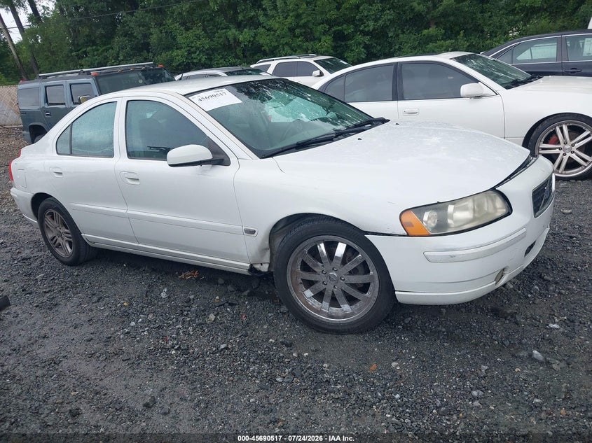 2006 Volvo S60 VIN YV1RS592262507315 IAAI salvage auction — NORMAL WEAR, Repossession Paperwork (Georgia), sold $375 on 2026-08-18 (photo 1)