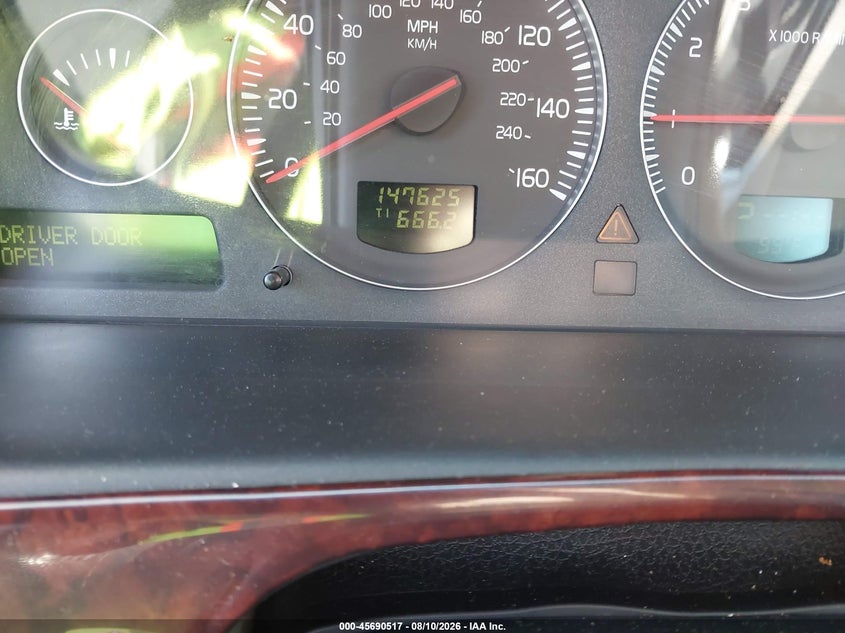 2006 Volvo S60 VIN YV1RS592262507315 IAAI salvage auction — NORMAL WEAR, Repossession Paperwork (Georgia), sold $375 on 2026-08-18 (photo 7)