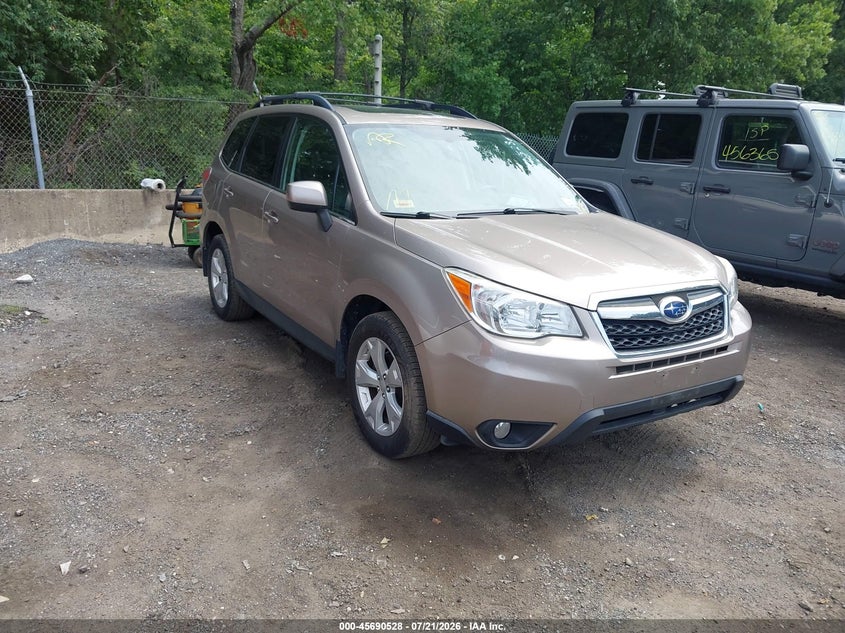 2014 Subaru Forester VIN JF2SJAHC3EH496139 IAAI salvage auction — NORMAL WEAR, Clear (District Of Columbia), sold $25 on 2026-07-29 (photo 1)