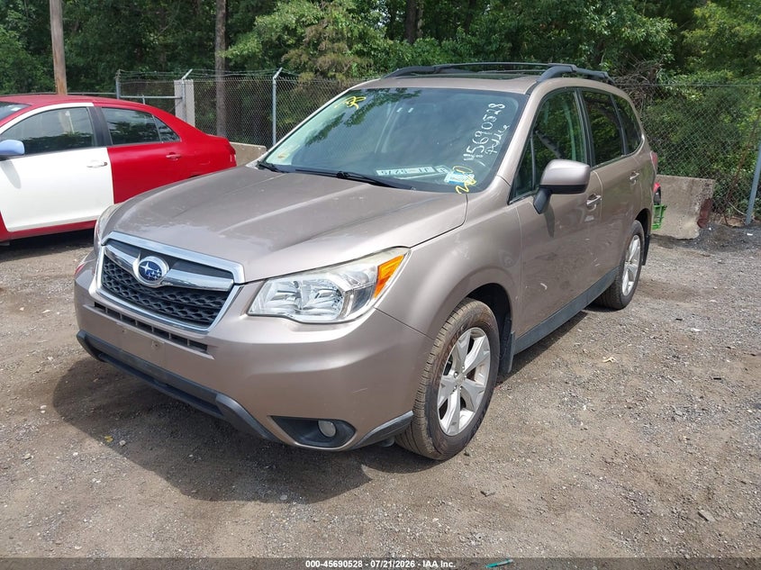 2014 Subaru Forester VIN JF2SJAHC3EH496139 IAAI salvage auction — NORMAL WEAR, Clear (District Of Columbia), sold $25 on 2026-07-29 (photo 2)