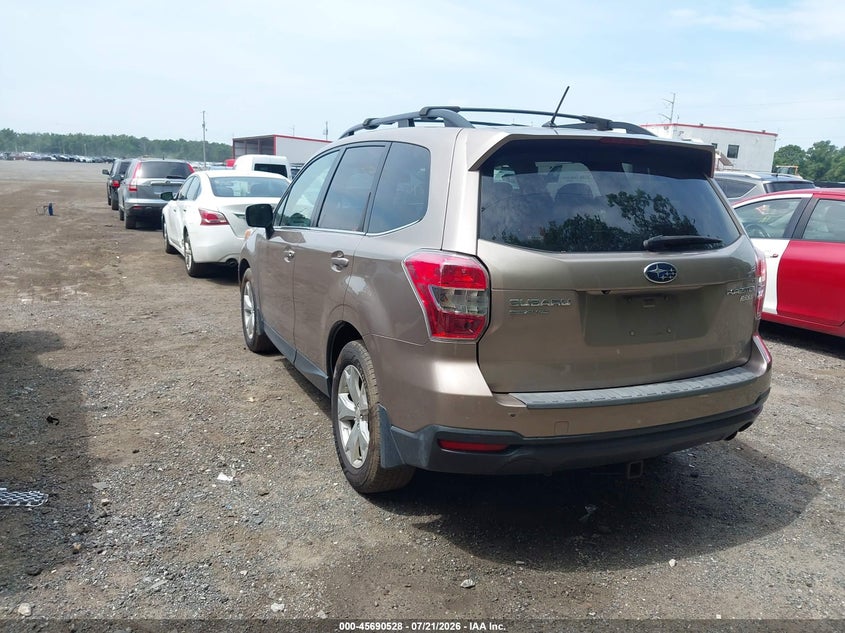 2014 Subaru Forester VIN JF2SJAHC3EH496139 IAAI salvage auction — NORMAL WEAR, Clear (District Of Columbia), sold $25 on 2026-07-29 (photo 3)