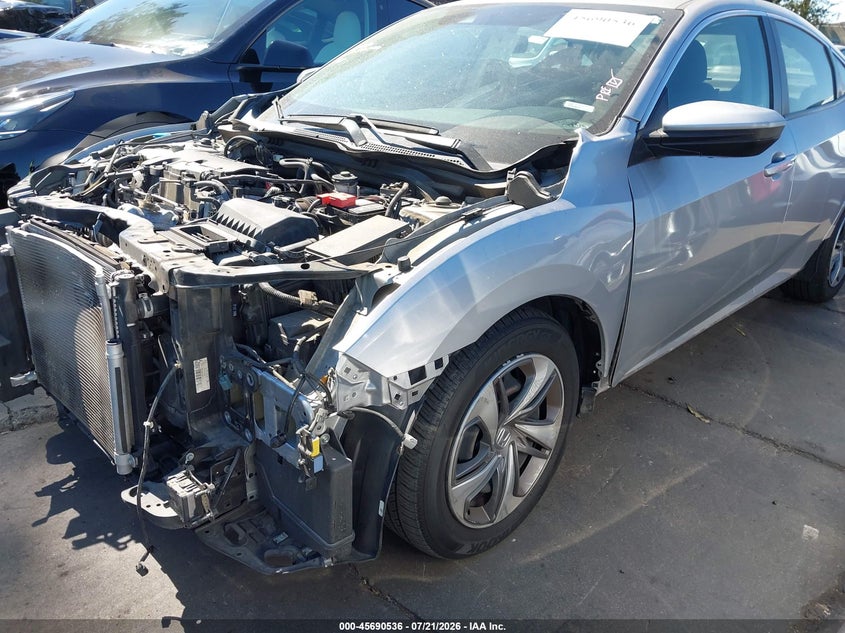 2019 Honda Civic VIN 2HGFC2F69KH550130 IAAI salvage auction — FRONT END, Salvage Title, sold $5,700 on 2026-08-21 (photo 2)
