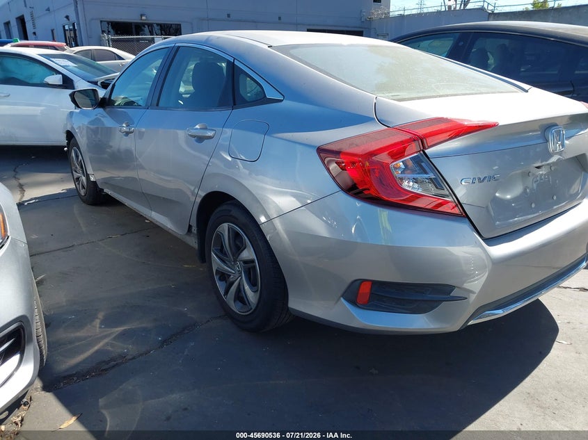 2019 Honda Civic VIN 2HGFC2F69KH550130 IAAI salvage auction — FRONT END, Salvage Title, sold $5,700 on 2026-08-21 (photo 3)