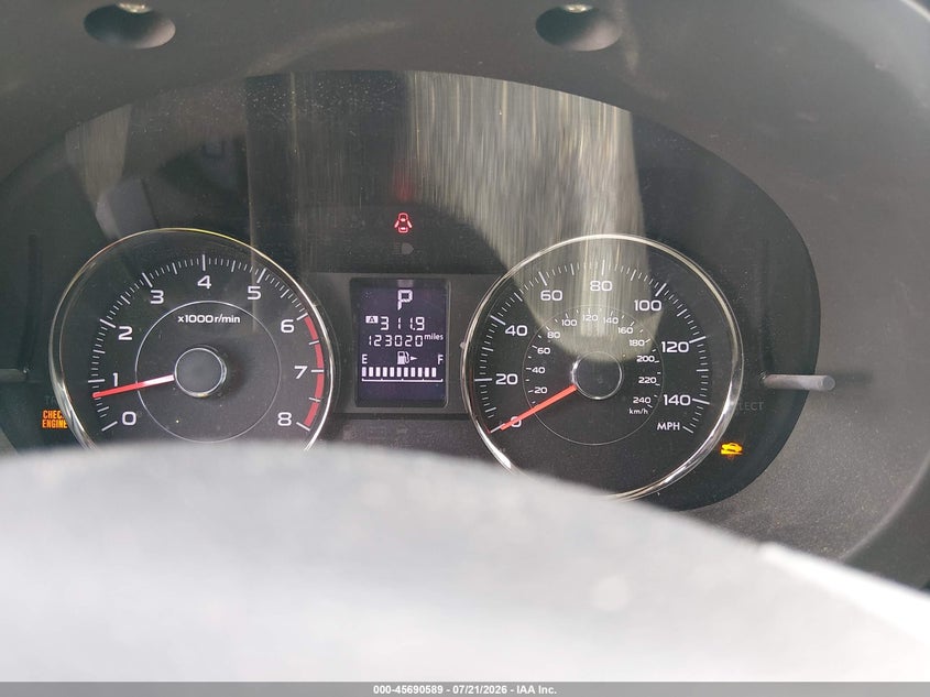 2015 Subaru Forester VIN JF2SJGUC8FH400791 IAAI salvage auction — NORMAL WEAR, Clear (Georgia), sold $525 on 2026-07-24 (photo 7)
