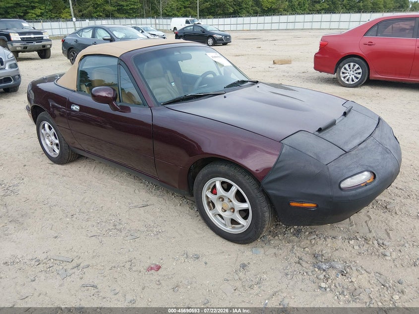 1995 Mazda Mx-5 miata VIN JM1NA3535S0609286 IAAI salvage auction — NORMAL WEAR, Clear (Georgia), sold $1,550 on 2026-07-30 (photo 1)