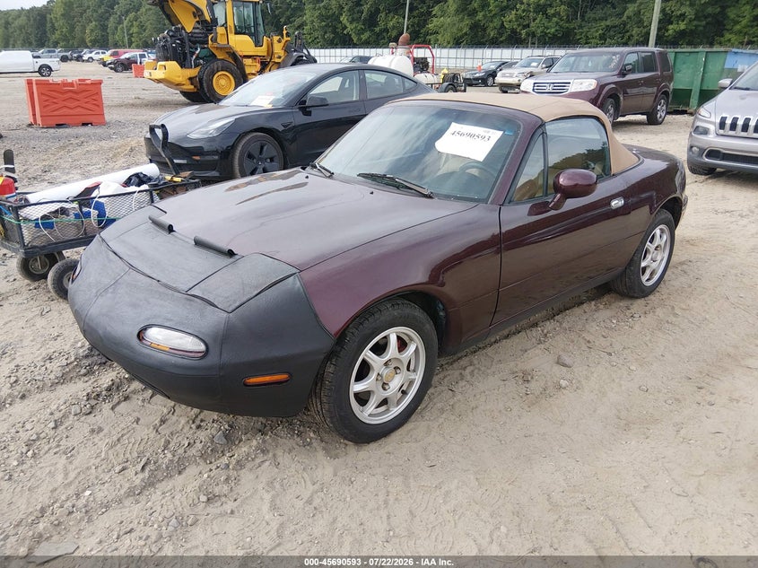 1995 Mazda Mx-5 miata VIN JM1NA3535S0609286 IAAI salvage auction — NORMAL WEAR, Clear (Georgia), sold $1,550 on 2026-07-30 (photo 2)