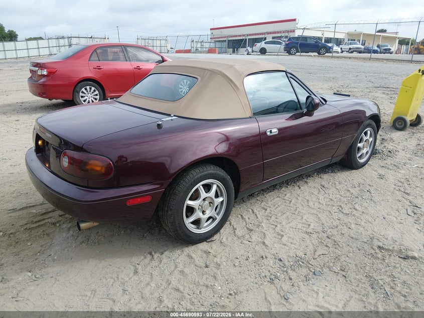 1995 Mazda Mx-5 miata VIN JM1NA3535S0609286 IAAI salvage auction — NORMAL WEAR, Clear (Georgia), sold $1,550 on 2026-07-30 (photo 4)