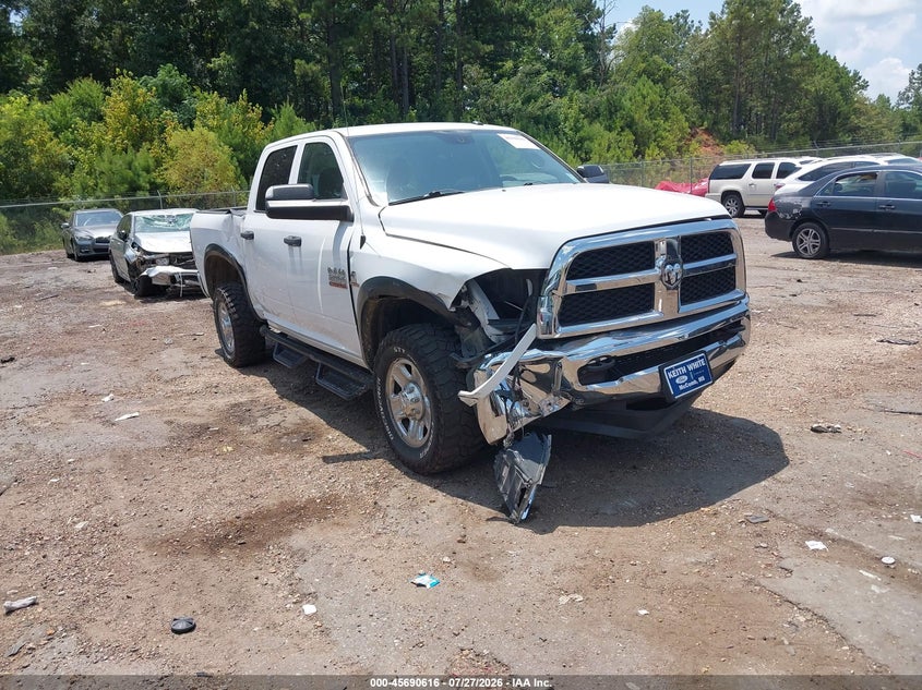 2018 Ram 2500 VIN 3C6UR5CL1JG367018 IAAI salvage auction — RIGHT SIDE, Salvage (Mississippi), sold $13,000 on 2026-09-02 (photo 1)