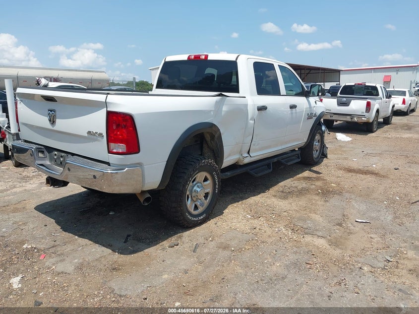 2018 Ram 2500 VIN 3C6UR5CL1JG367018 IAAI salvage auction — RIGHT SIDE, Salvage (Mississippi), sold $13,000 on 2026-09-02 (photo 4)
