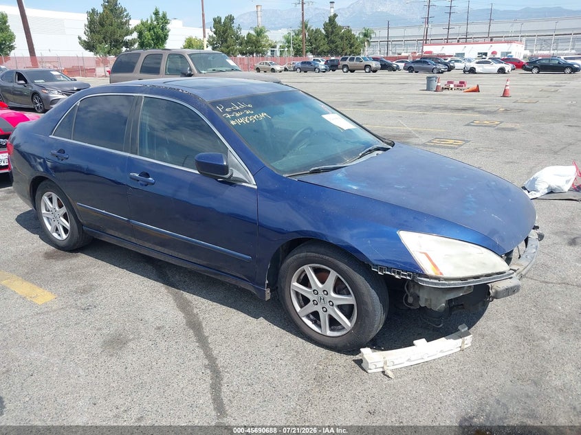 2005 Honda Accord VIN JHMCM56805C005621 IAAI salvage auction — NORMAL WEAR, App For Dup Clear (California), sold $175 on 2026-07-28 (photo 1)
