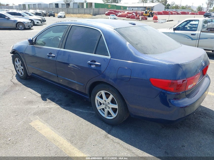 2005 Honda Accord VIN JHMCM56805C005621 IAAI salvage auction — NORMAL WEAR, App For Dup Clear (California), sold $175 on 2026-07-28 (photo 3)