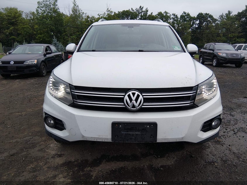 2016 Volkswagen Tiguan VIN WVGBV7AX1GW539549 IAAI salvage auction — NORMAL WEAR, Clear (New Jersey), sold $1,850 on 2026-07-23 (photo 6)