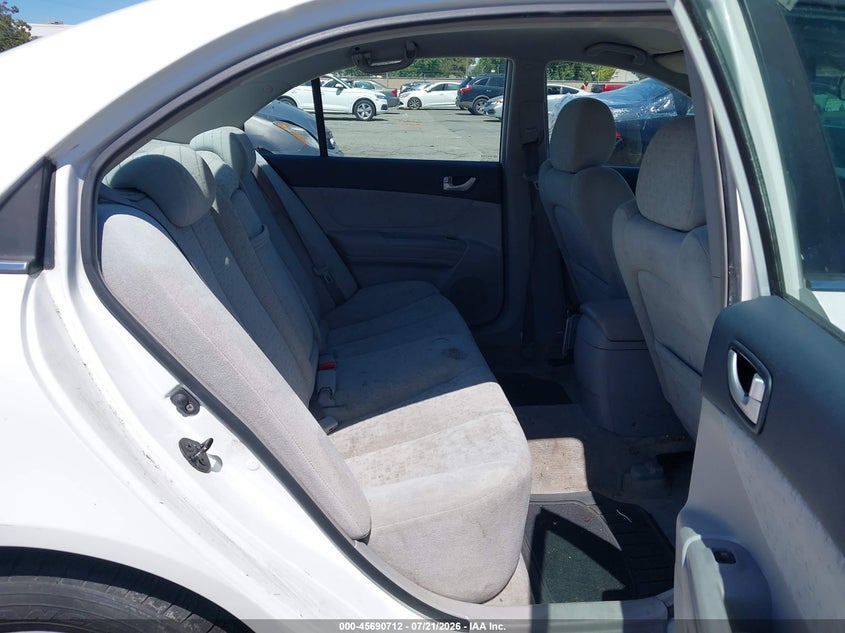 2006 Hyundai Sonata VIN 5NPEU46F16H113643 IAAI salvage auction — NORMAL WEAR, Clear - Dealer Only (California), sold $550 on 2026-08-01 (photo 8)