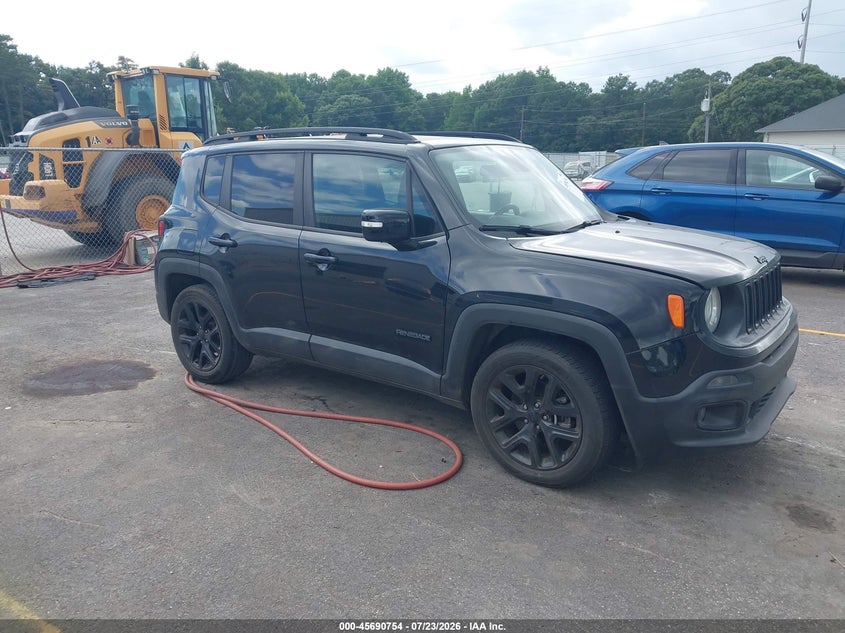 2017 Jeep Renegade VIN ZACCJABB4HPF77621 IAAI salvage auction — NORMAL WEAR, Repossession Paperwork (Georgia), sold $3,000 on 2026-08-19 (photo 1)