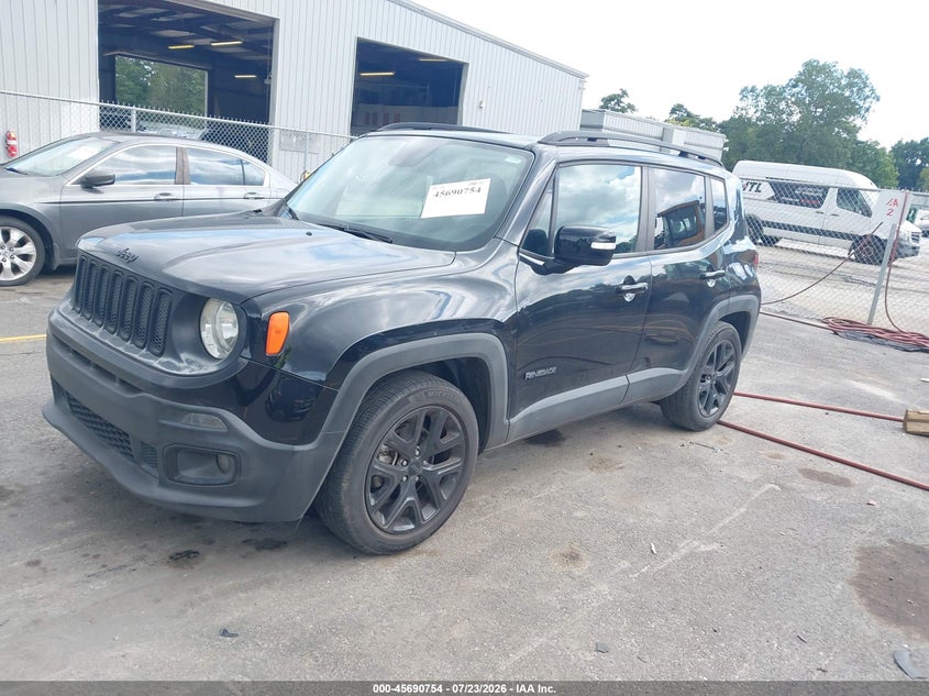 2017 Jeep Renegade VIN ZACCJABB4HPF77621 IAAI salvage auction — NORMAL WEAR, Repossession Paperwork (Georgia), sold $3,000 on 2026-08-19 (photo 2)