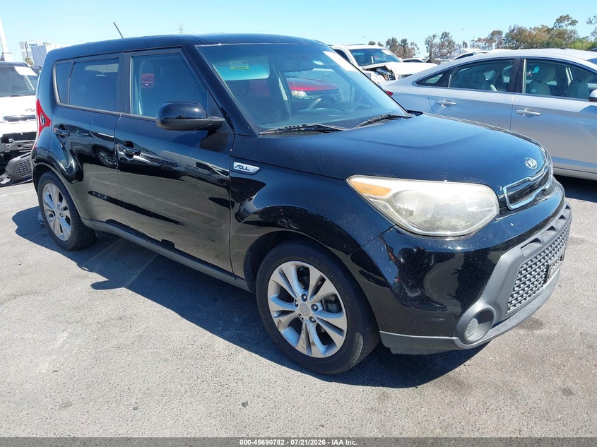 2015 Kia Soul VIN KNDJP3A58F7111875 IAAI salvage auction — NORMAL WEAR, Clear - Dealer Only (California), sold $950 on 2026-07-30 (photo 1)