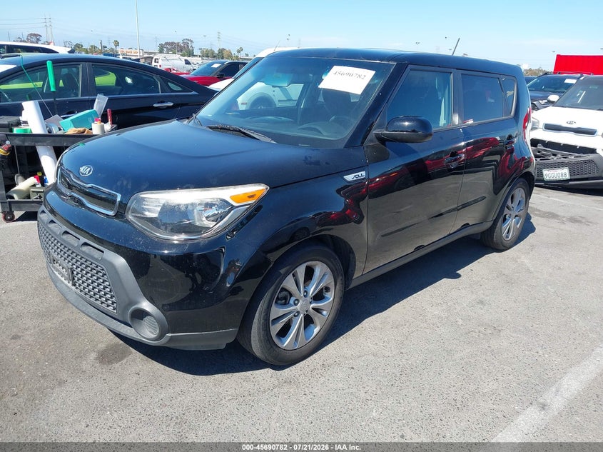 2015 Kia Soul VIN KNDJP3A58F7111875 IAAI salvage auction — NORMAL WEAR, Clear - Dealer Only (California), sold $950 on 2026-07-30 (photo 2)