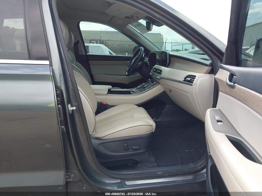 2021 Hyundai Palisade VIN KM8R5DHEXMU261582 IAAI salvage auction — FRONT END, Salvage Title, sold $0 on 2026-09-27 (photo 5)