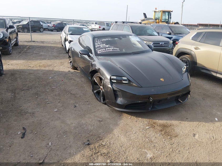 2022 Porsche Taycan VIN WP0AB2Y16NSA44333 — IAAI salvage auction photo