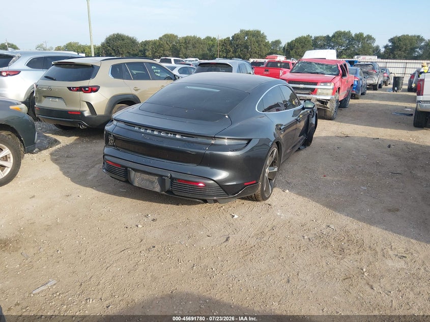 2022 Porsche Taycan VIN WP0AB2Y16NSA44333 IAAI salvage auction — LEFT FRONT, Salvage Title, sold $42,000 on 2026-10-01 (photo 4)