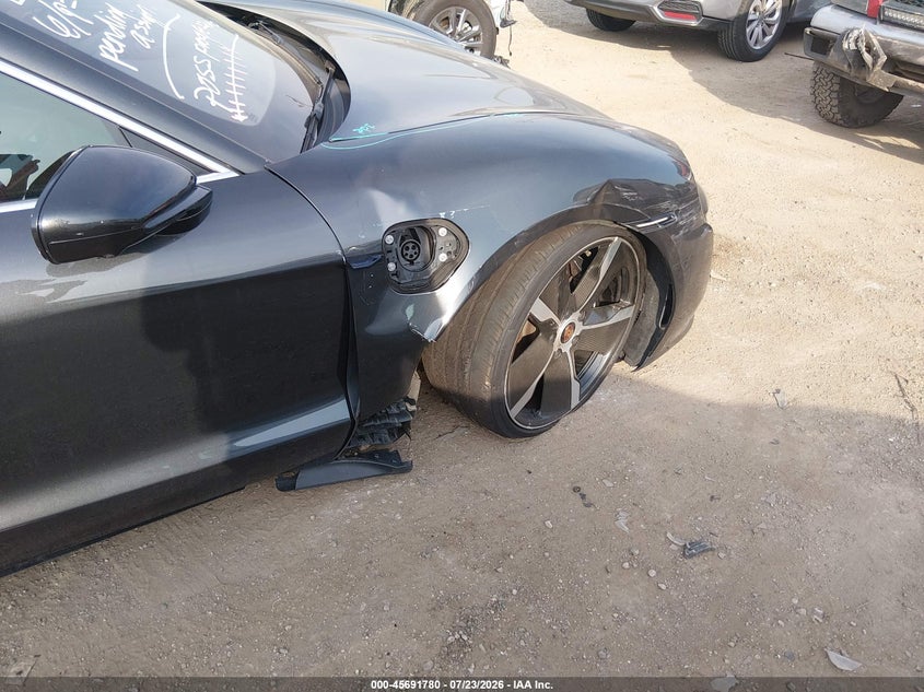 2022 Porsche Taycan VIN WP0AB2Y16NSA44333 IAAI salvage auction — LEFT FRONT, Salvage Title, sold $42,000 on 2026-10-01 (photo 6)